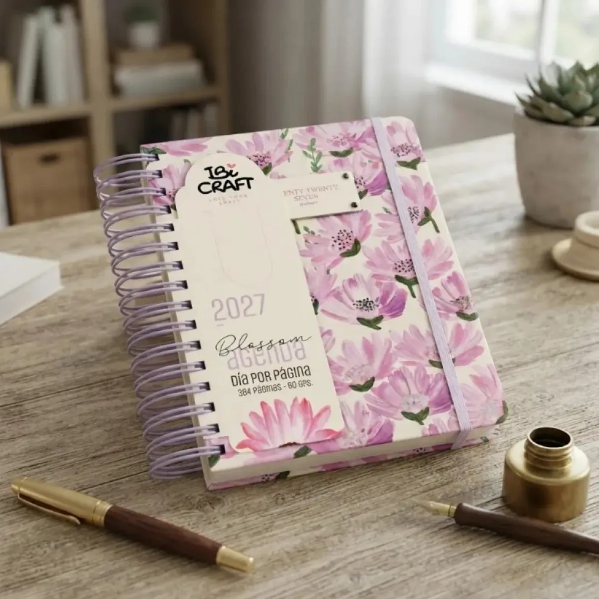 Agenda Diaria 2027 Blossom - Ibi Craft
