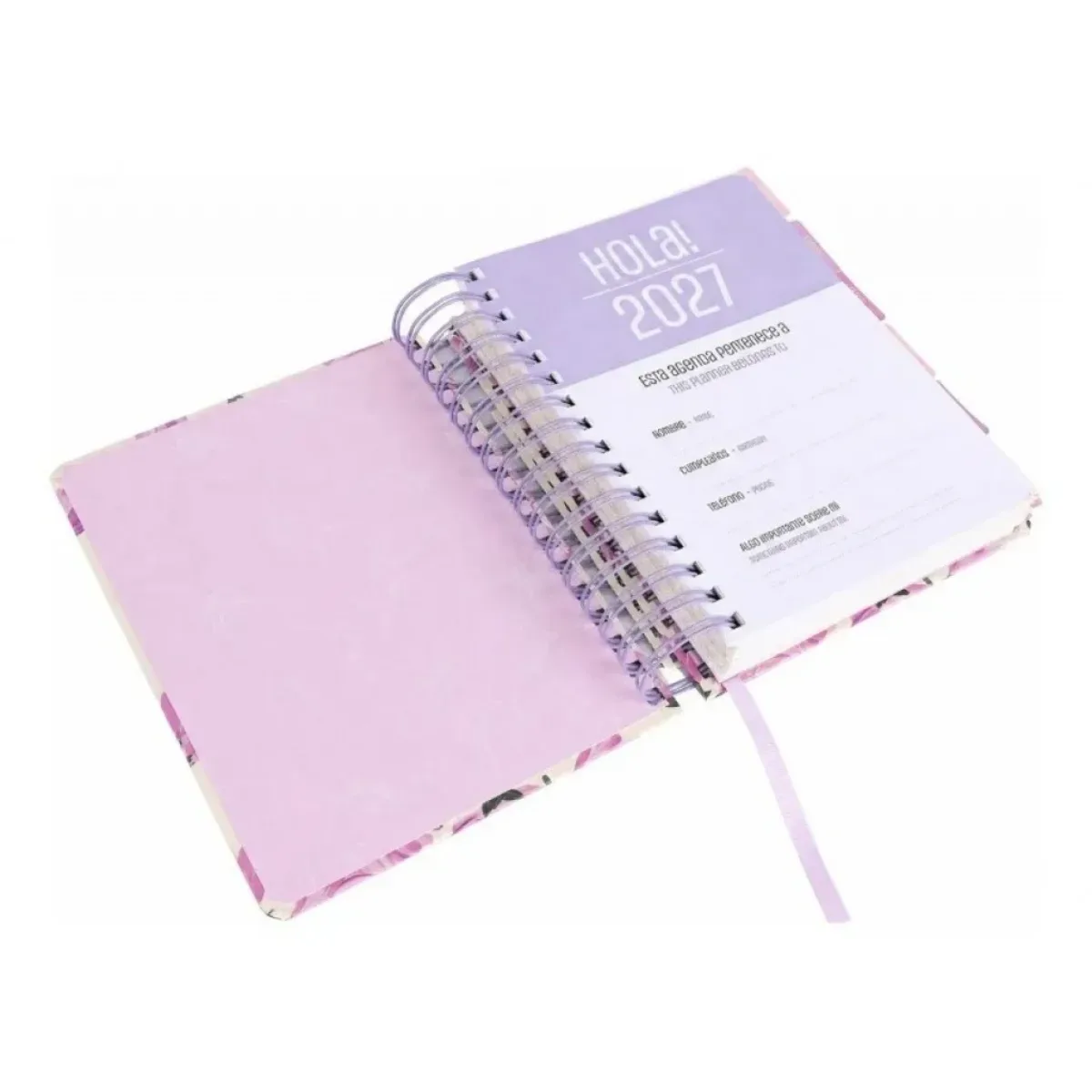 Agenda Diaria 2027 Blossom - Ibi Craft