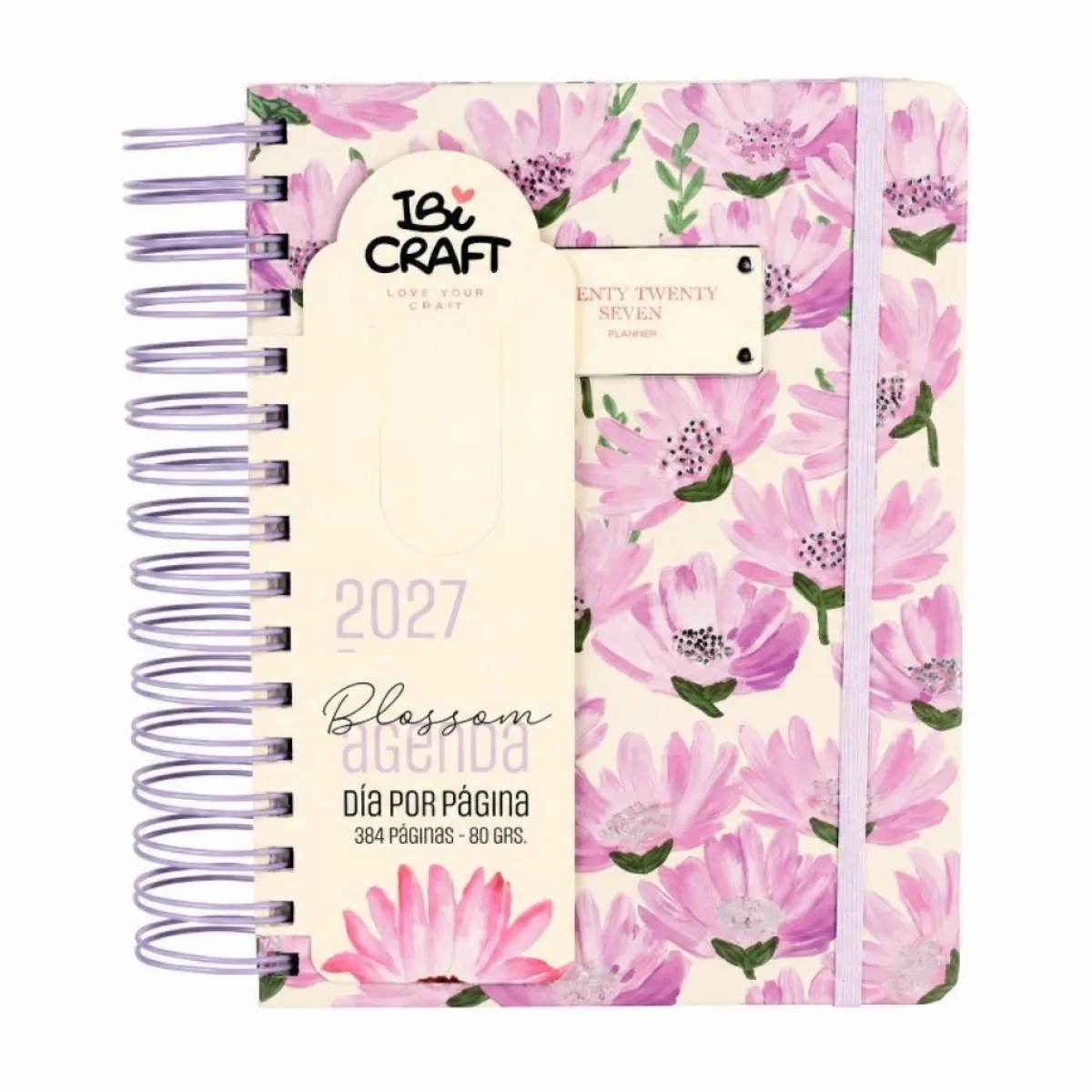 Agenda Diaria 2027 Blossom - Ibi Craft