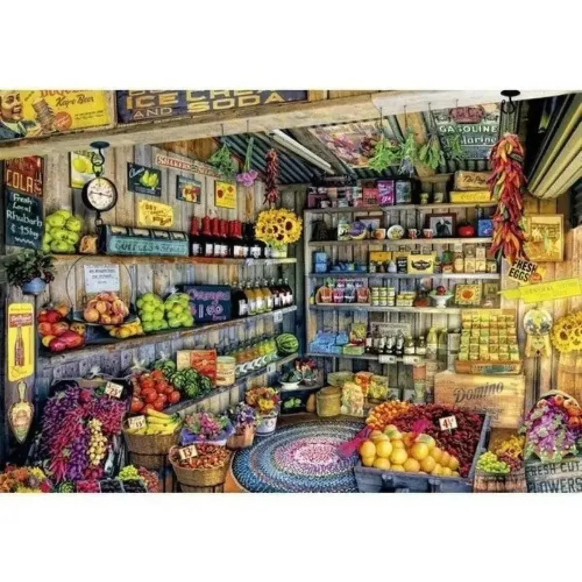 Puzzle Educa 2000 piezas - Tienda de Comestibles
