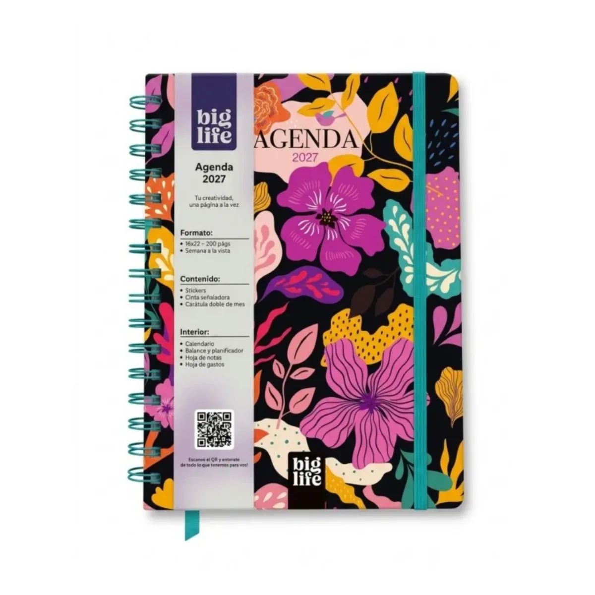 Agenda Diaria 2027 Memories 16x22cm