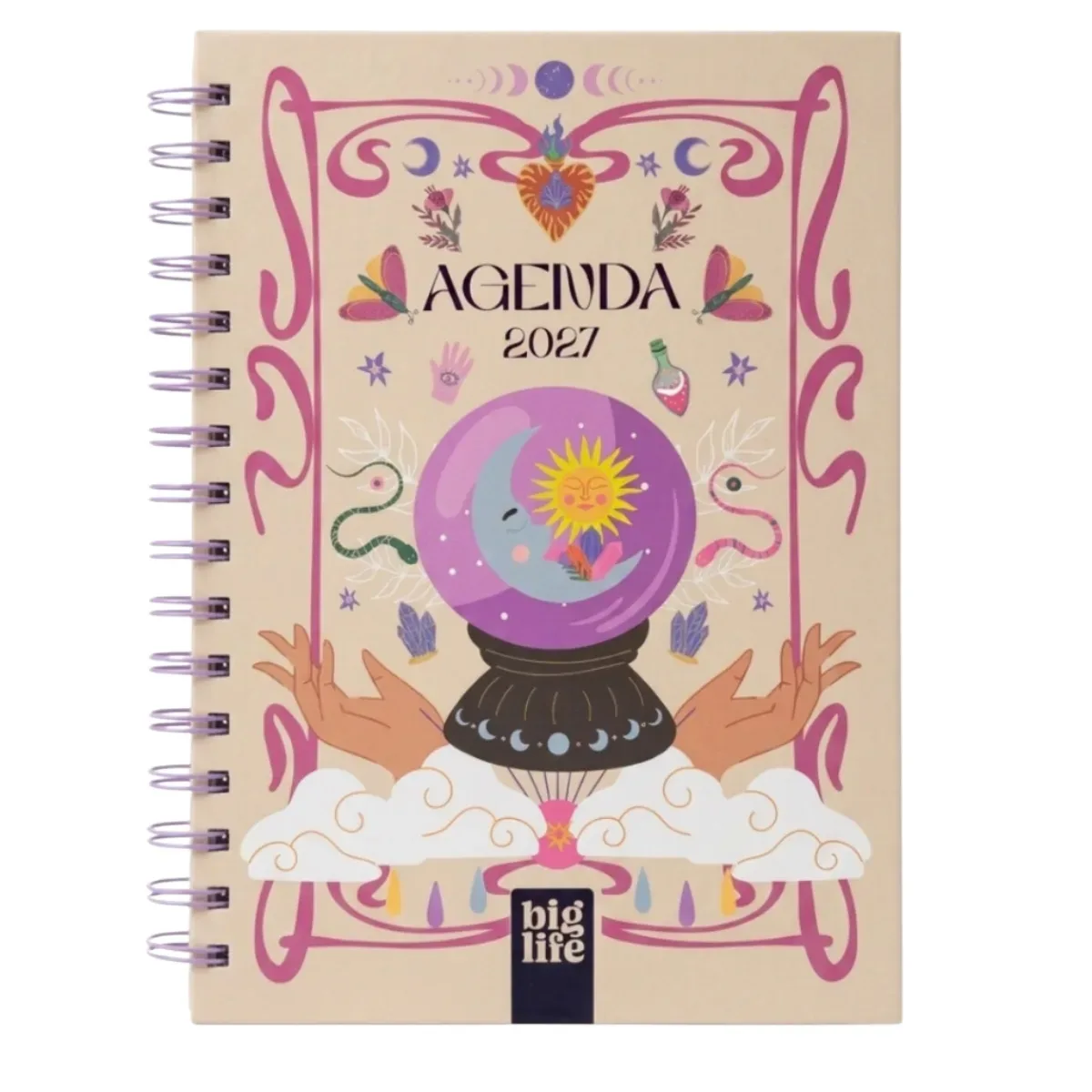 Agenda Semanal 2027 Oráculo 16x22cm 