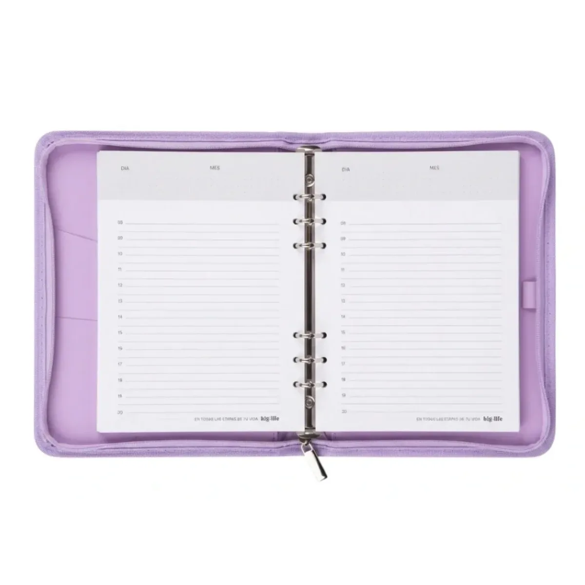 Agenda Perpetua Lila - Planner Puffer