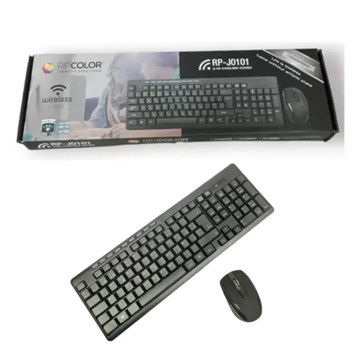 Kit Teclado + Mouse Inalambricos