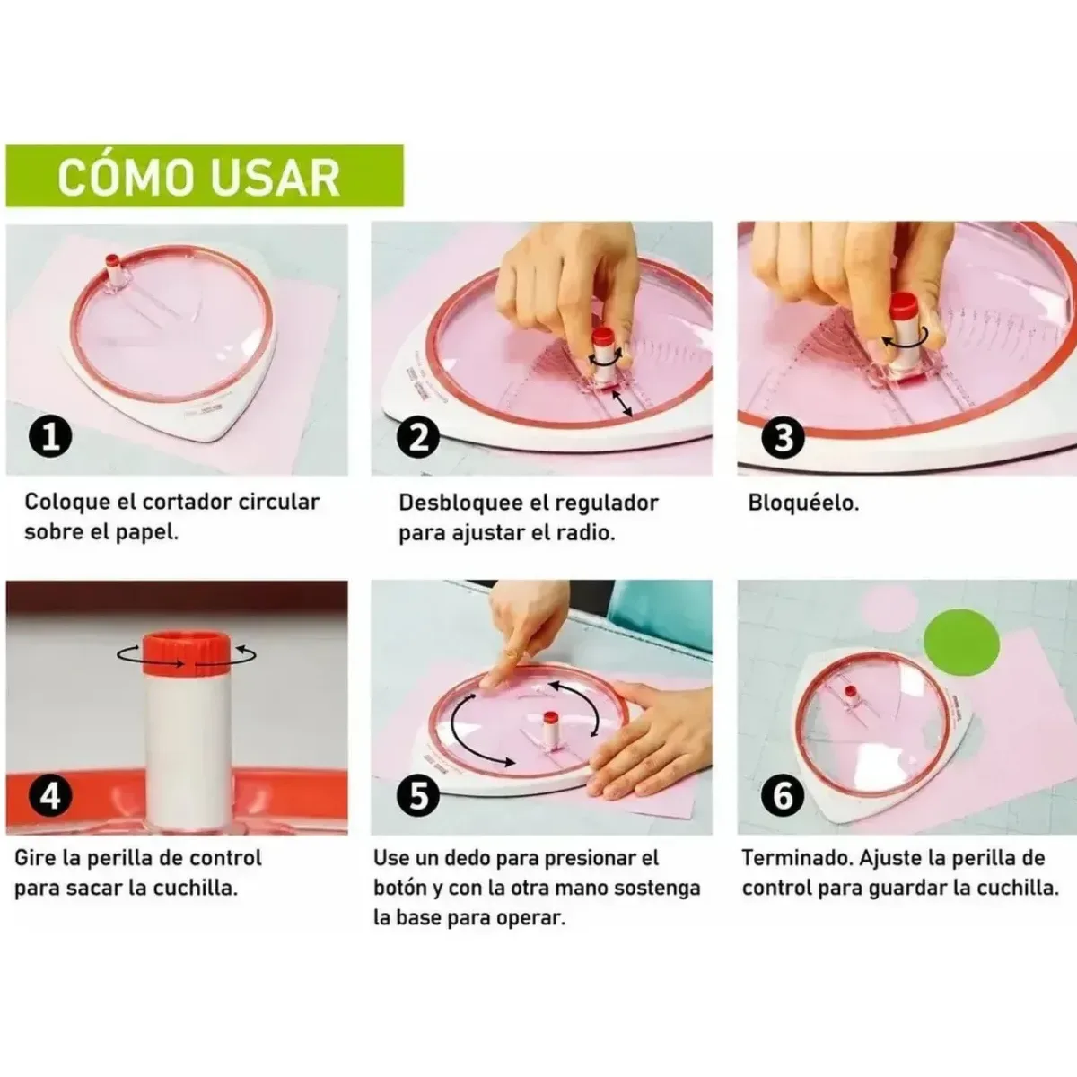 Cortante Circular Ibi Craft 2-10cm