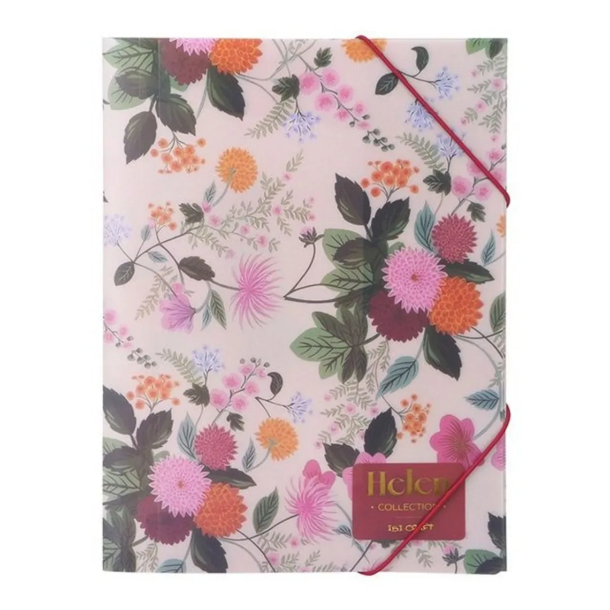 Carpeta A4 Plástica c/elástico Helen - Ibi Craft