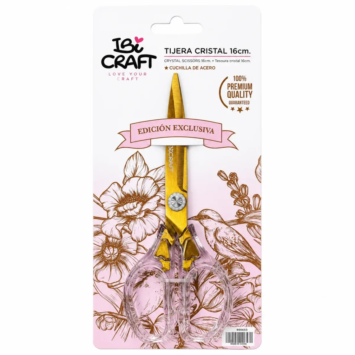 Tijera Cristal 16cm - Ibi Craft