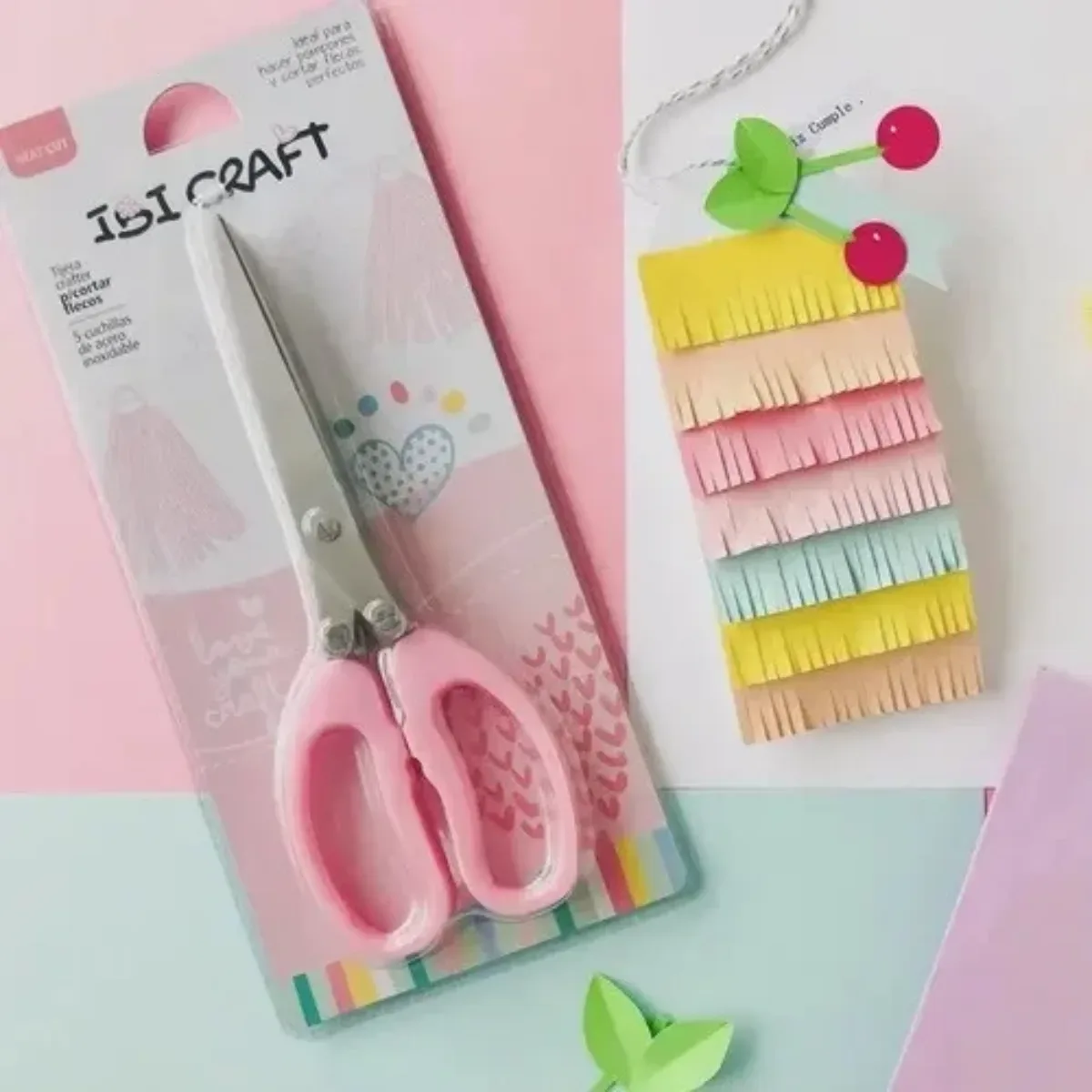 Tijera 5 cuchillas para Flecos - Ibi Craft