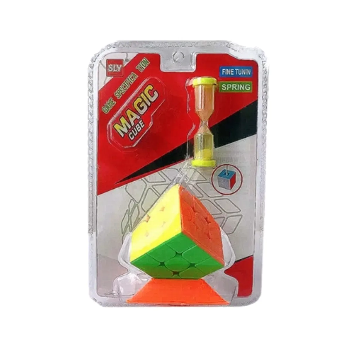 Cubo 3x3 con Reloj de Arena