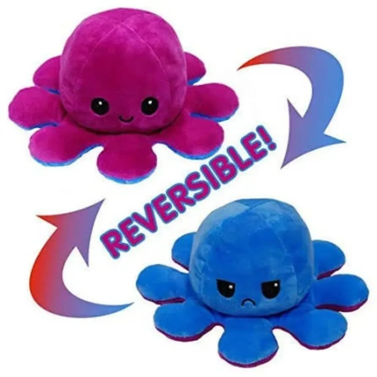 Peluche Pulpo Reversible