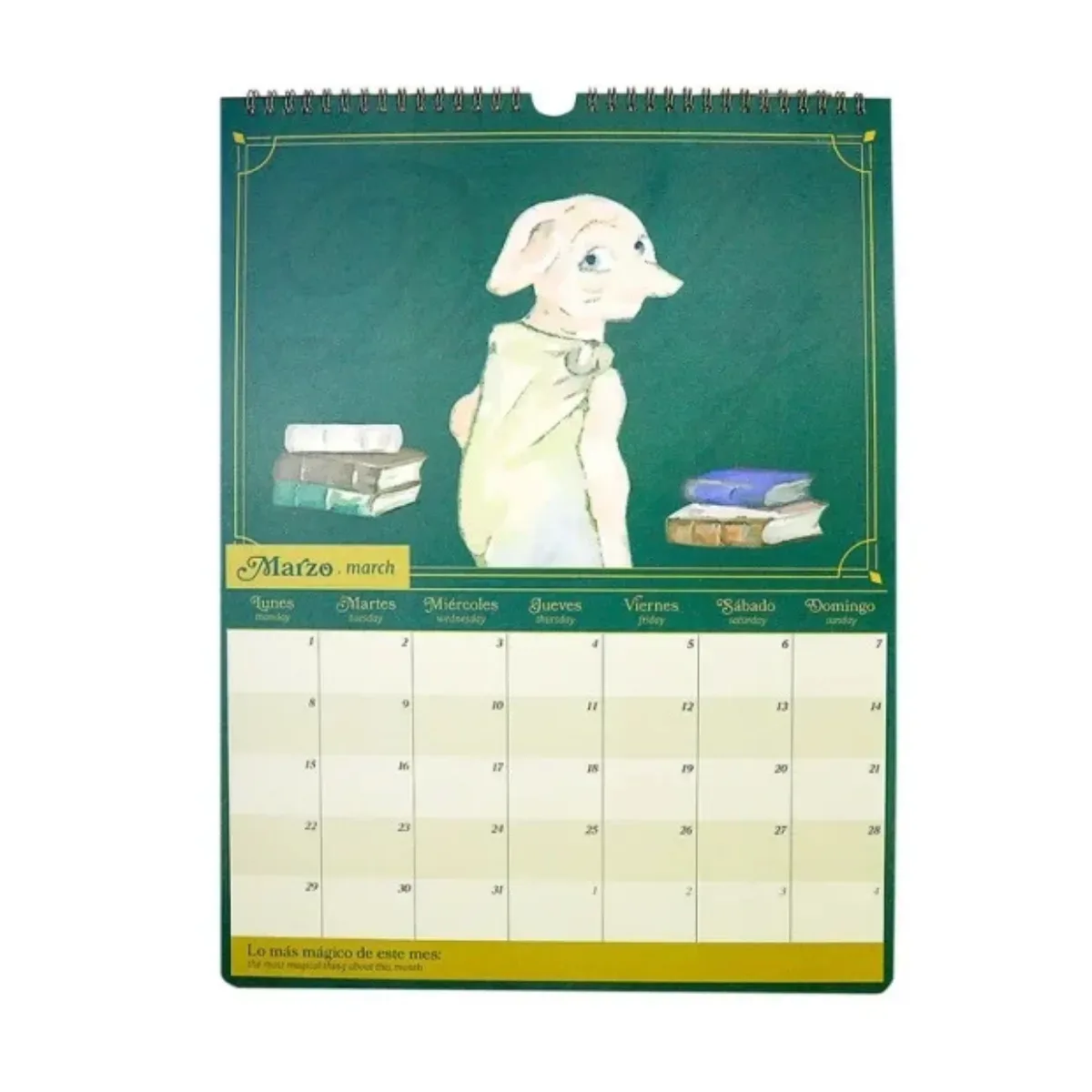 Calendario Harry Potter 2027 - Mooving