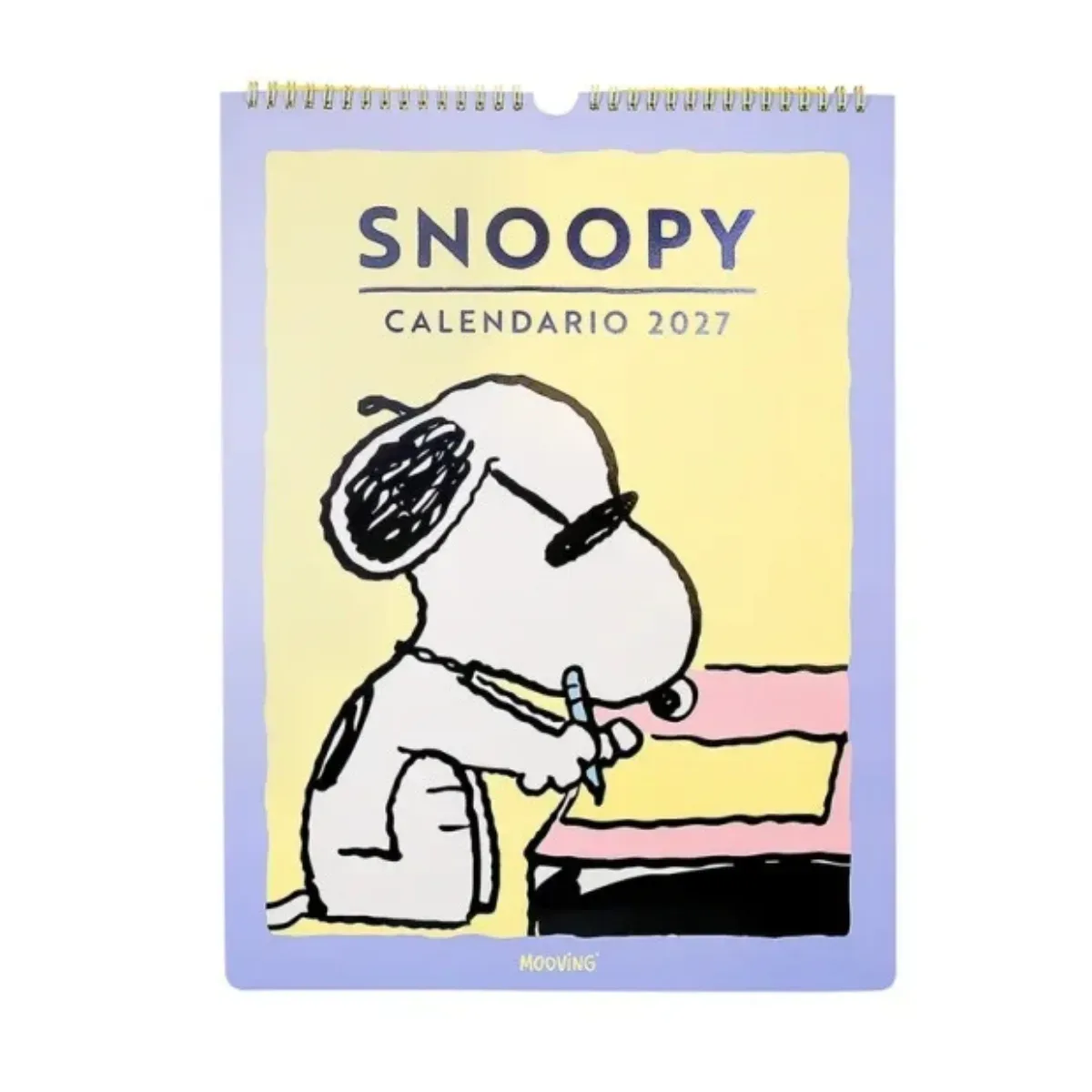Calendario Snoopy 2027 - Mooving