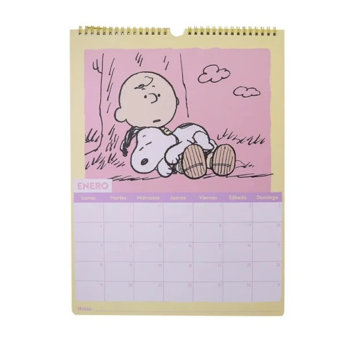 Calendario Snoopy 2027 - Mooving