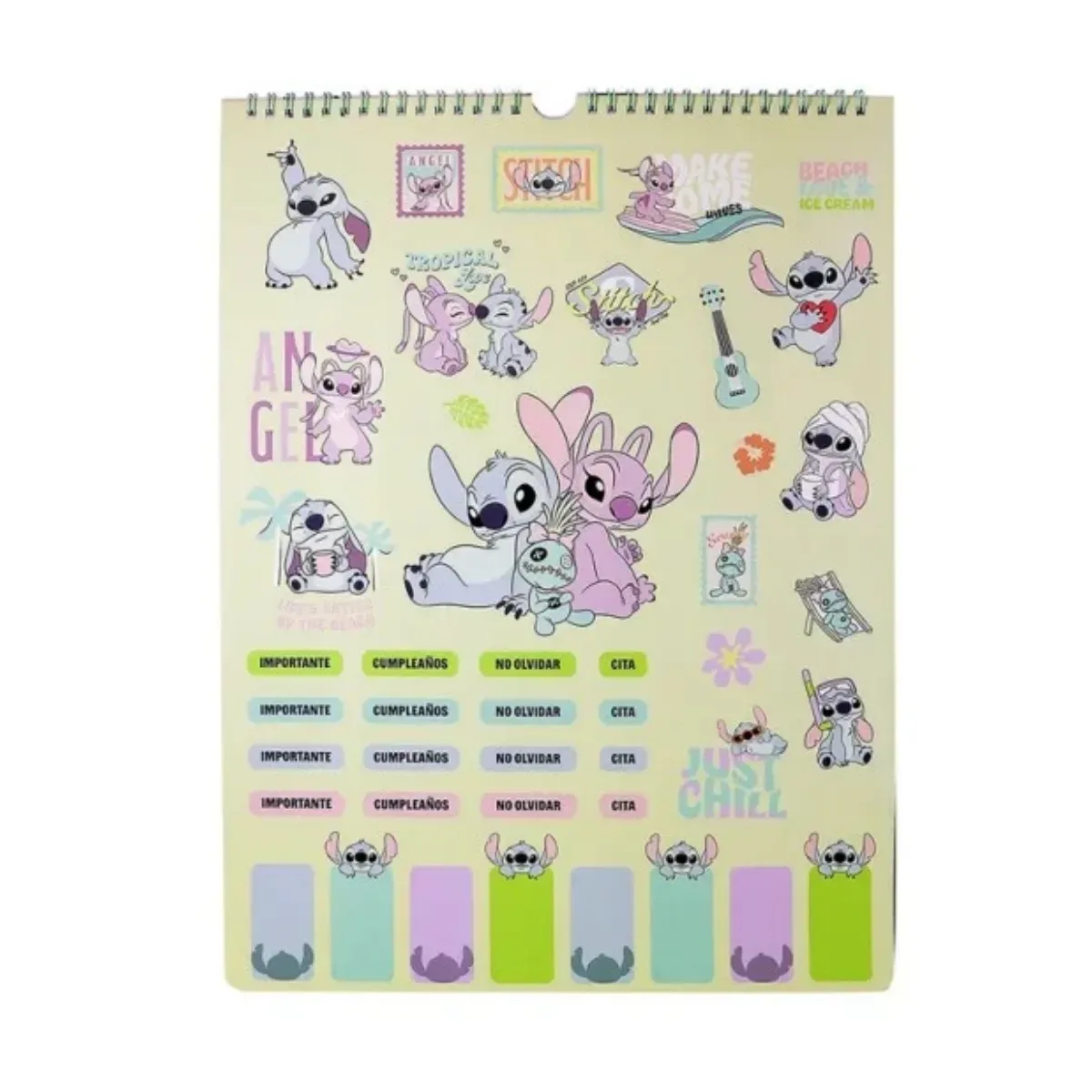 Calendario Stitch 2027 - Mooving