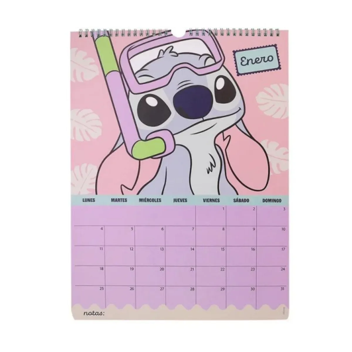 Calendario Stitch 2027 - Mooving