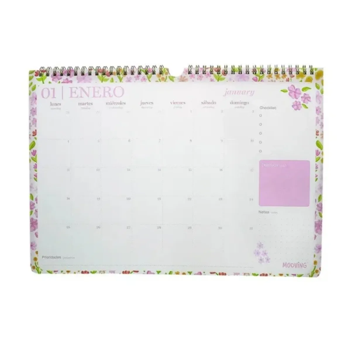 Calendario Boho 2027 - Mooving 