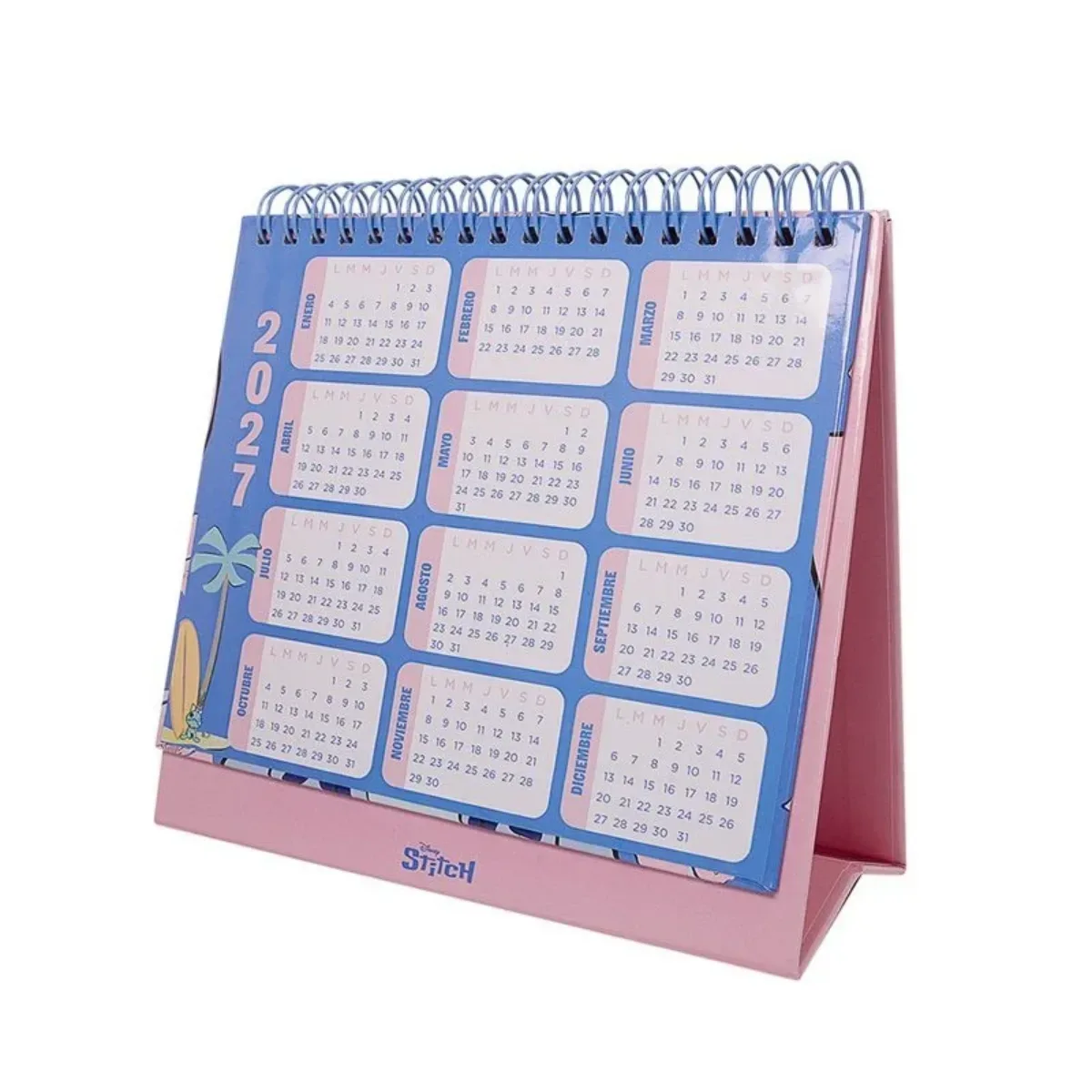Calendario de Escritorio Stitch 2027 - Mooving