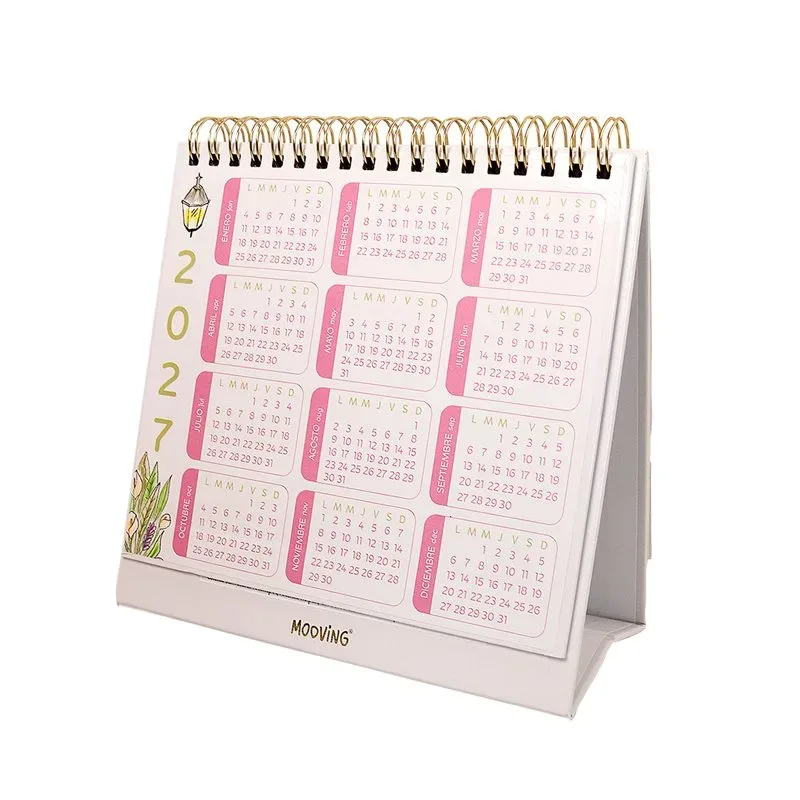 Calendario de Escritorio Travel 2027 - Mooving