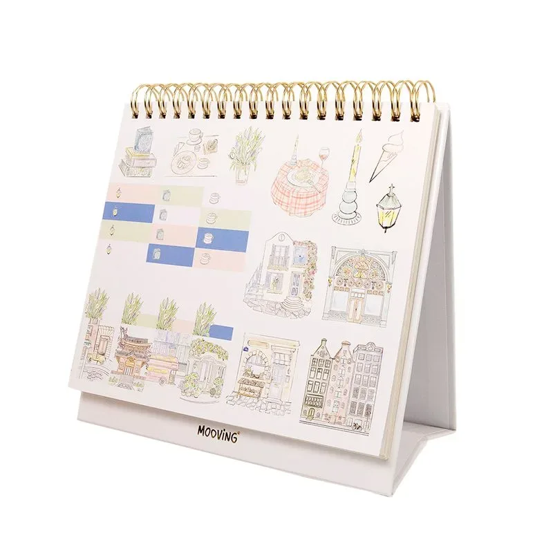Calendario de Escritorio Travel 2027 - Mooving