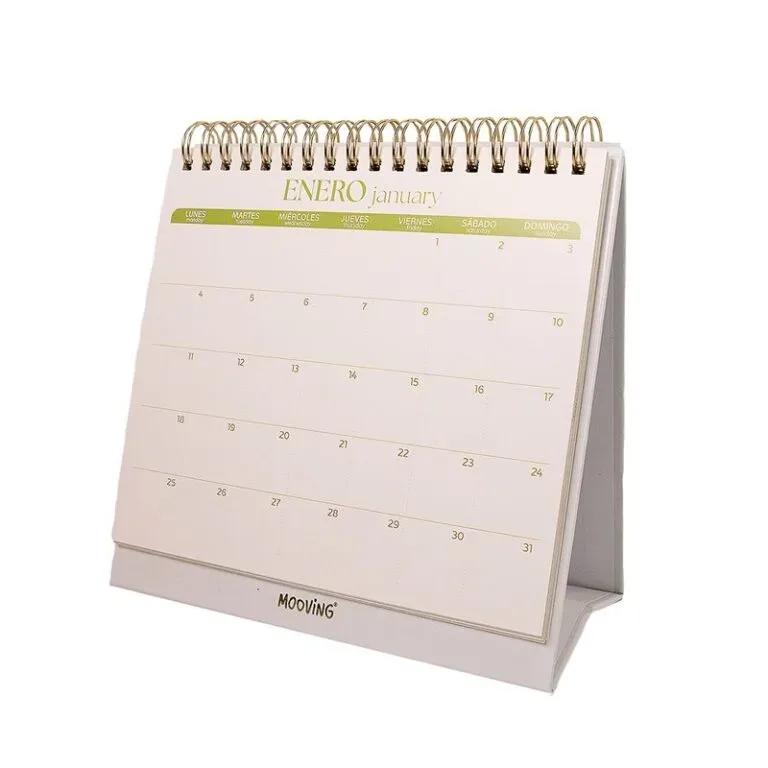 Calendario de Escritorio Travel 2027 - Mooving