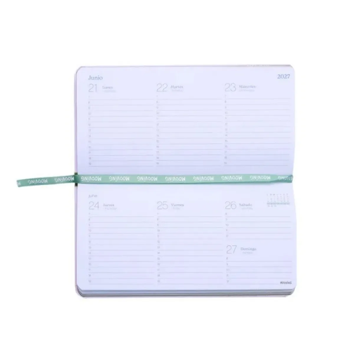 Agenda de Bolsillo Semanal 2027 Travel - Mooving