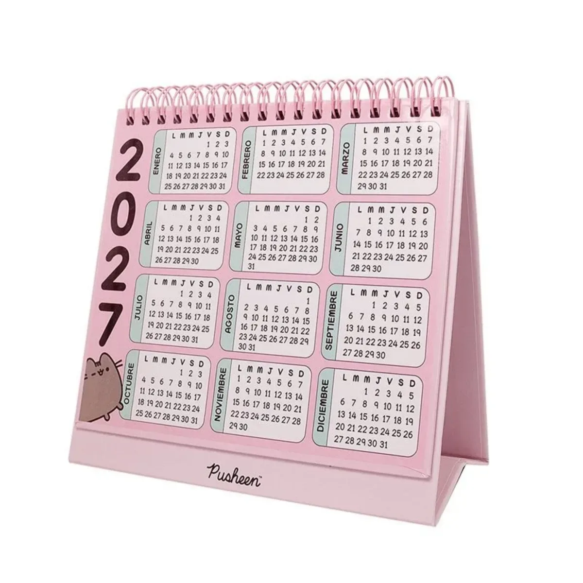 Calendario de Escritorio Pusheen 2027 - Mooving (copia)