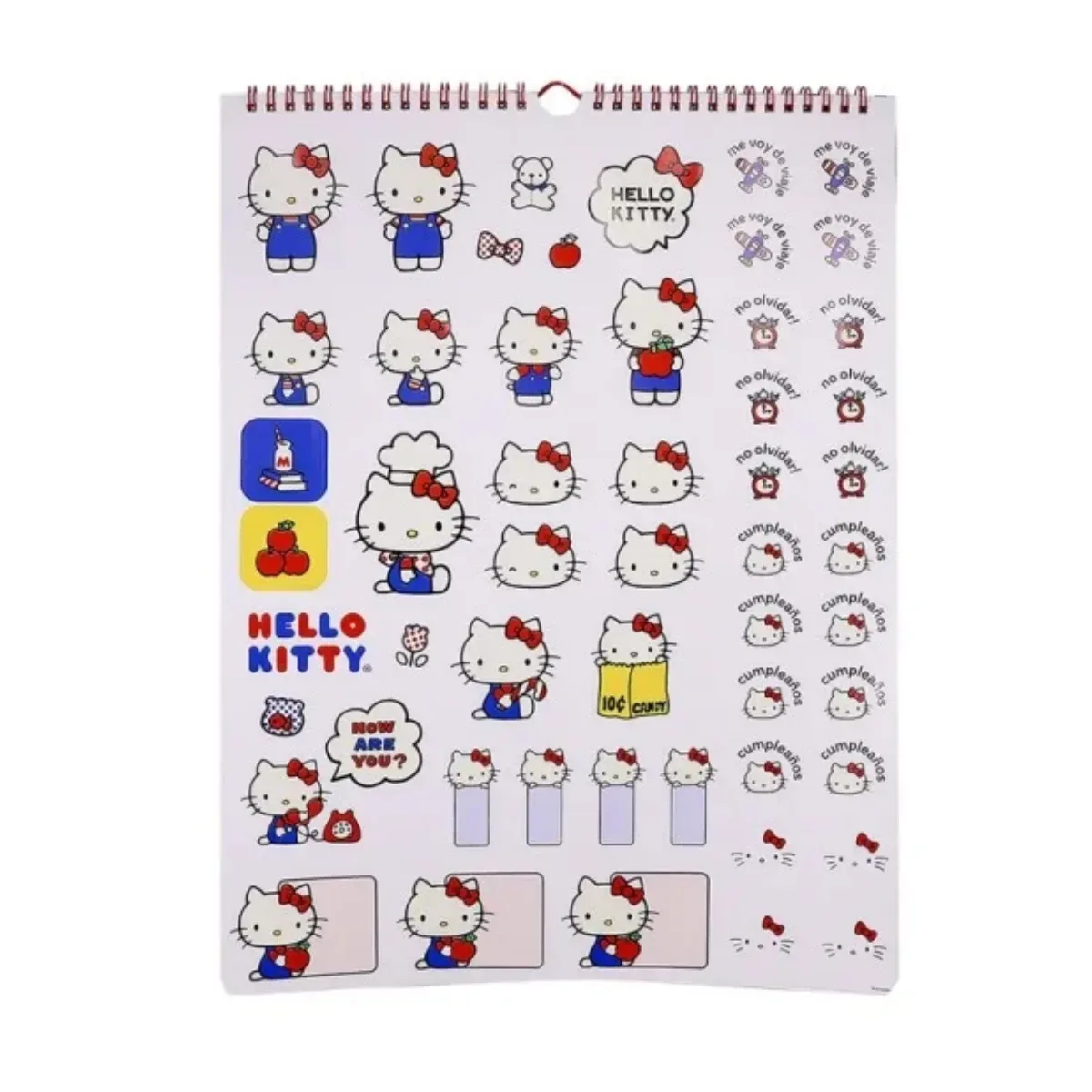 Calendario Hello Kitty 2027 - Mooving
