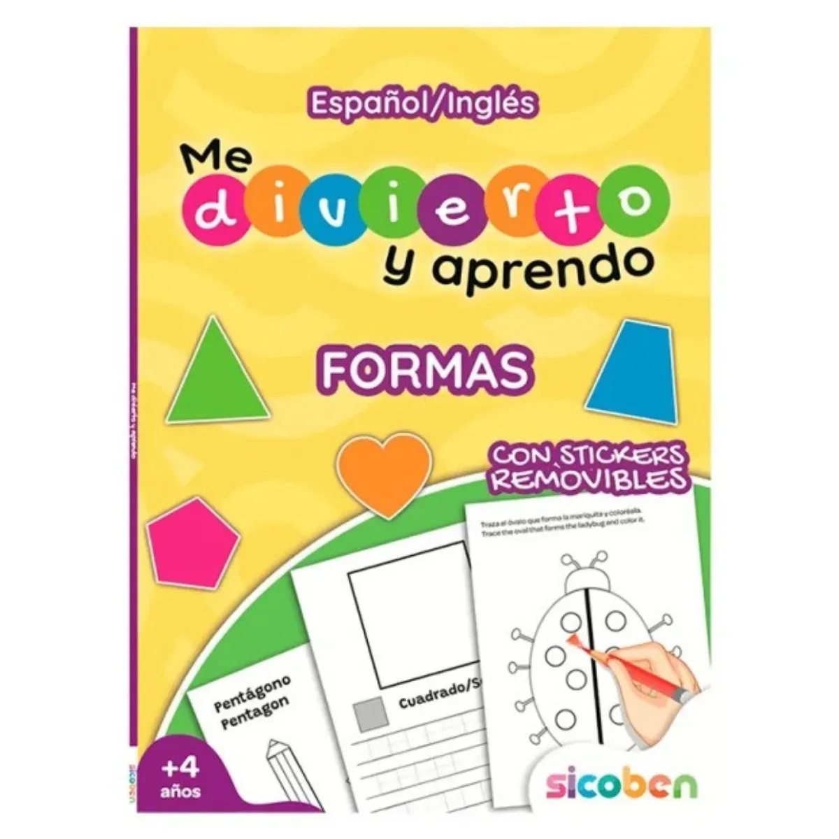 Libro Me Divierto y Aprendo Formas
