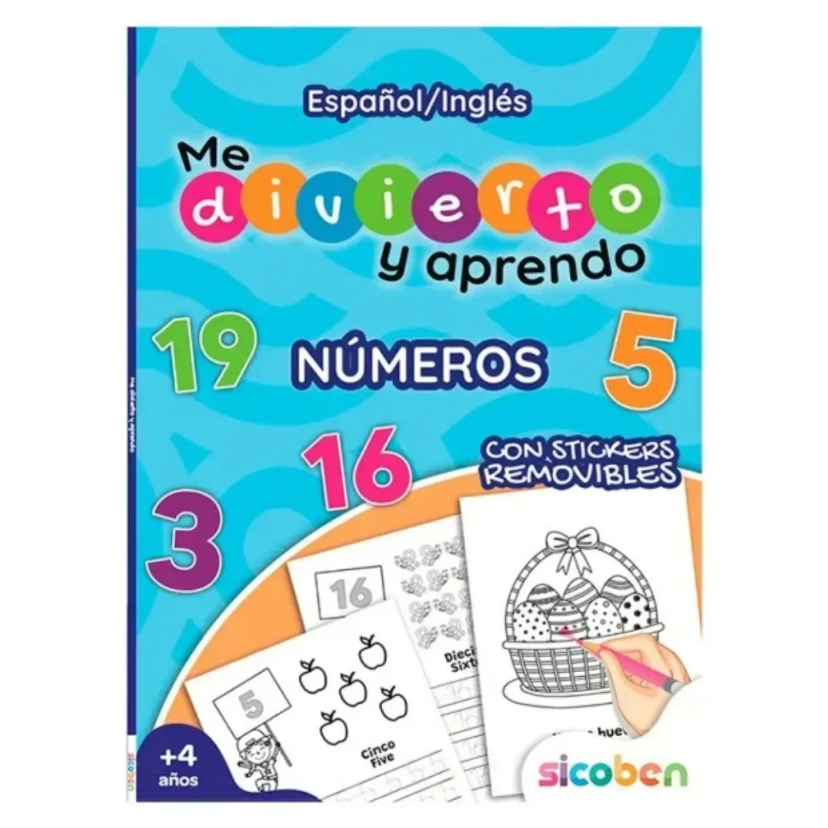 Libro Me Divierto y Aprendo Números