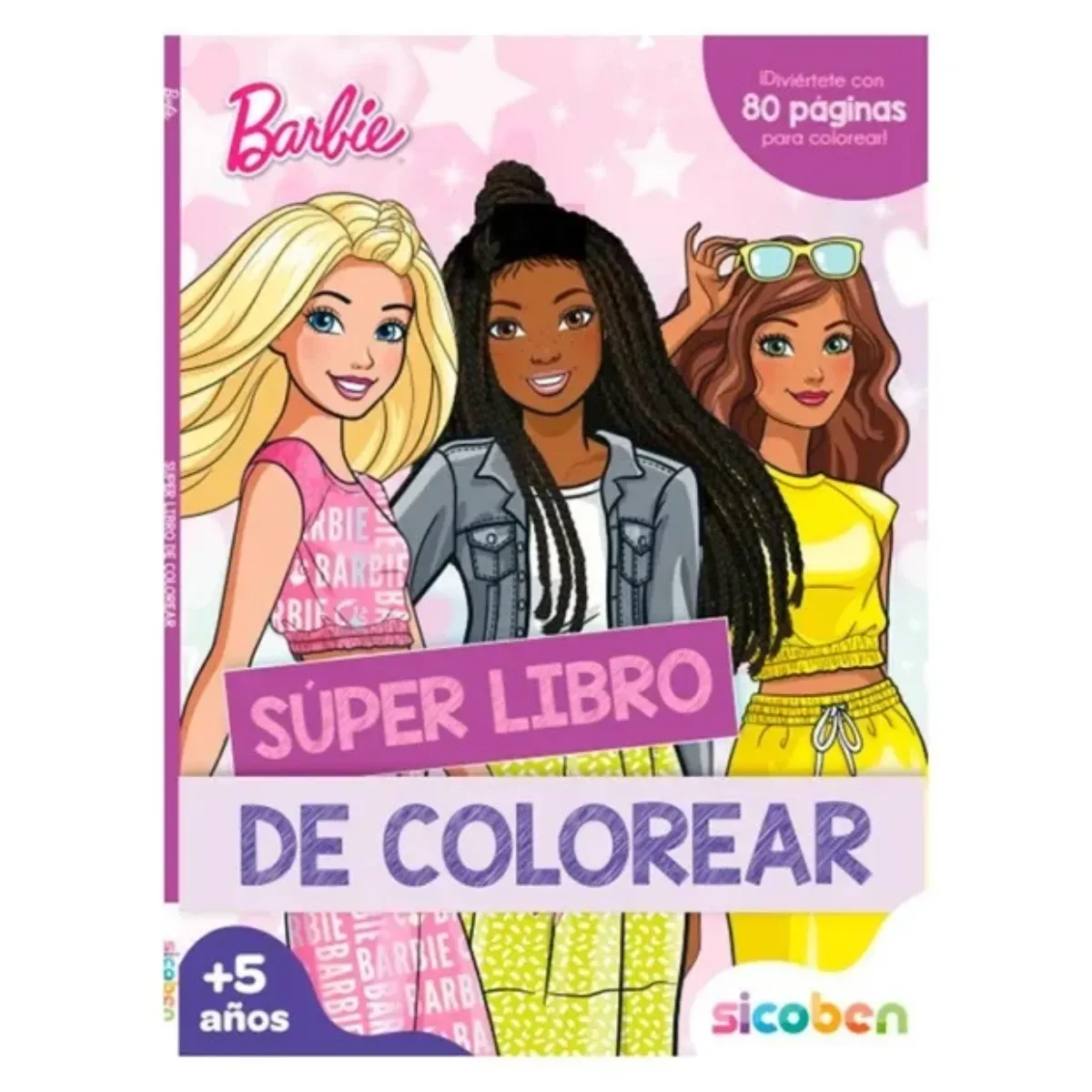 Super Libro de Colorear Barbie