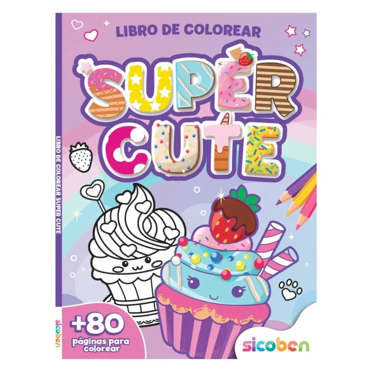 Libro de Colorear Super Cute