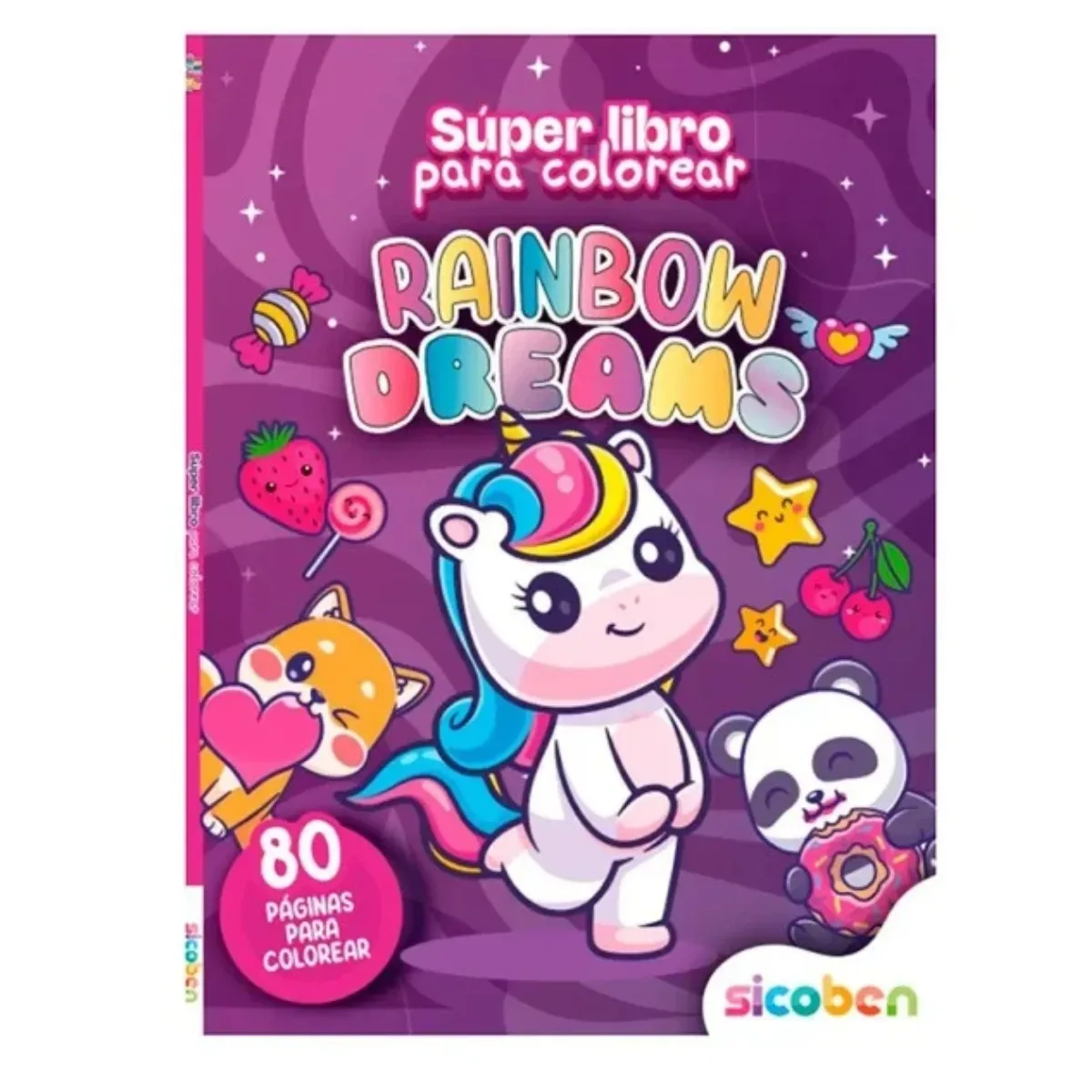 Super Libro de Colorear Rainbow Dreams