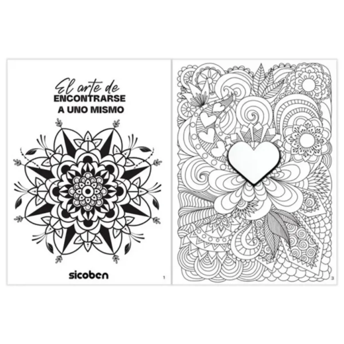 Libro para Colorear Mandalas - El Arte de Encontrarse a uno Mismo