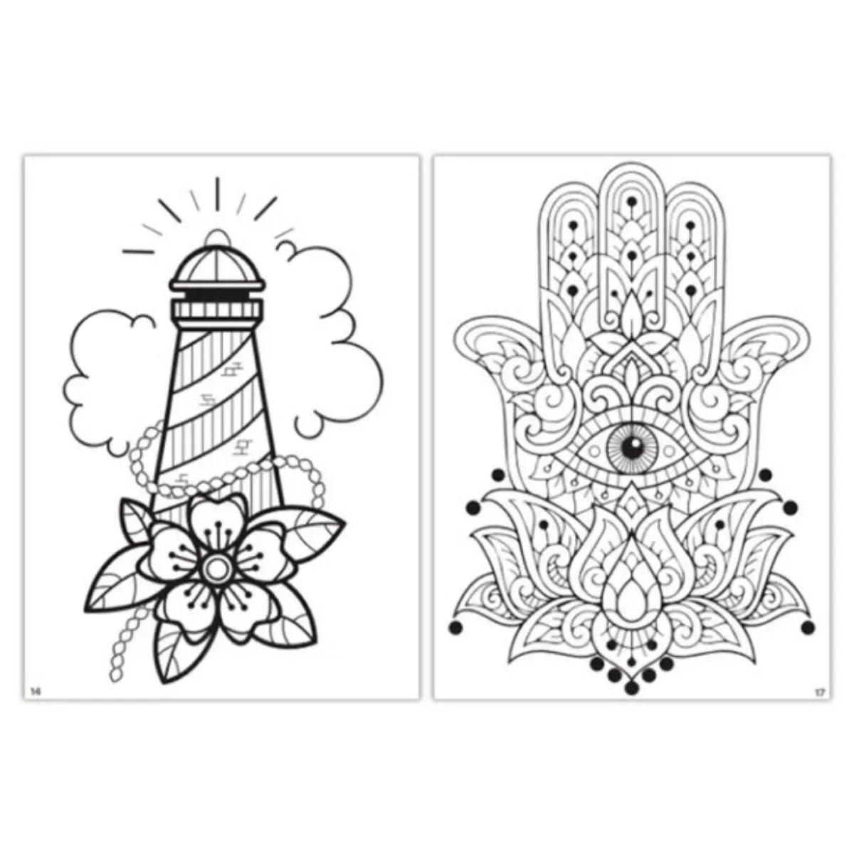 Libro para Colorear Mandalas - Flores