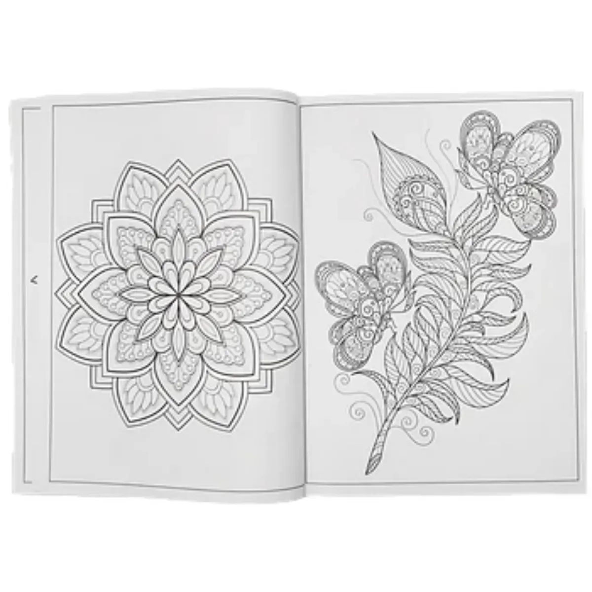 Libro para Colorear Mandalas - Naturaleza