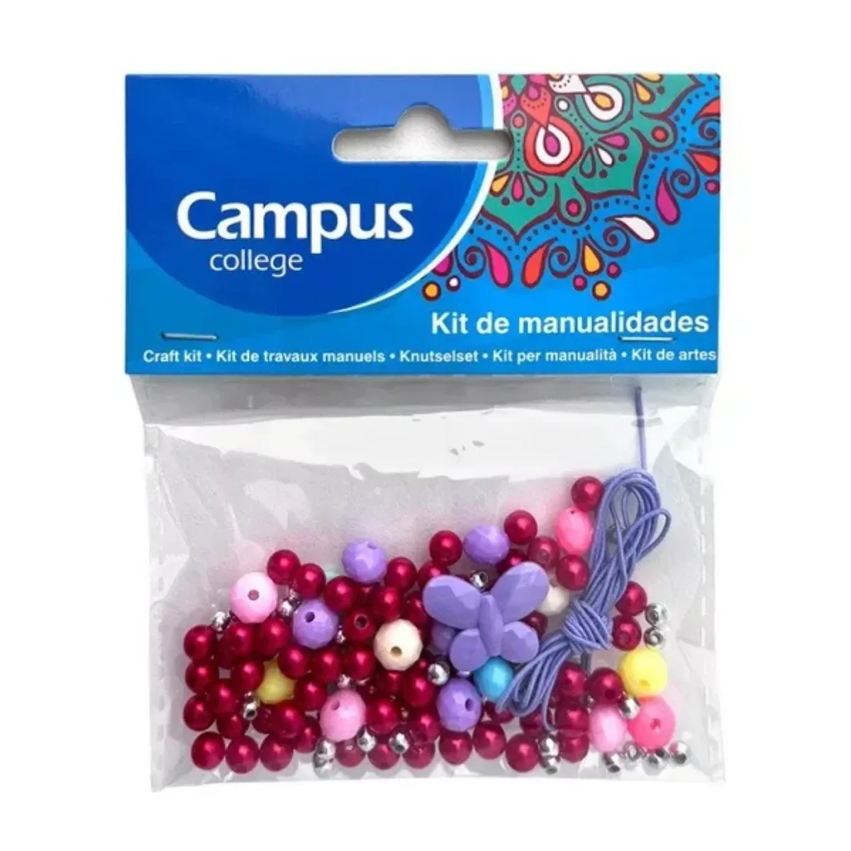 Set de Cuentas Mariposas para armar pulseras y collares
