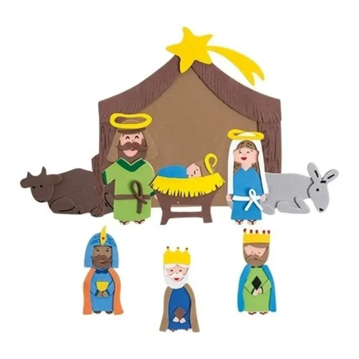 Pesebre Goma Eva - Creative