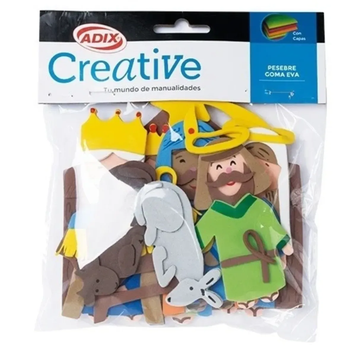 Pesebre Goma Eva - Creative