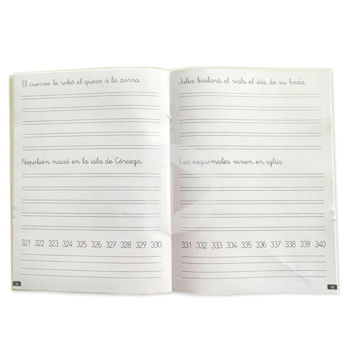 Coleccion x8 Libros Aprendo a Escribir