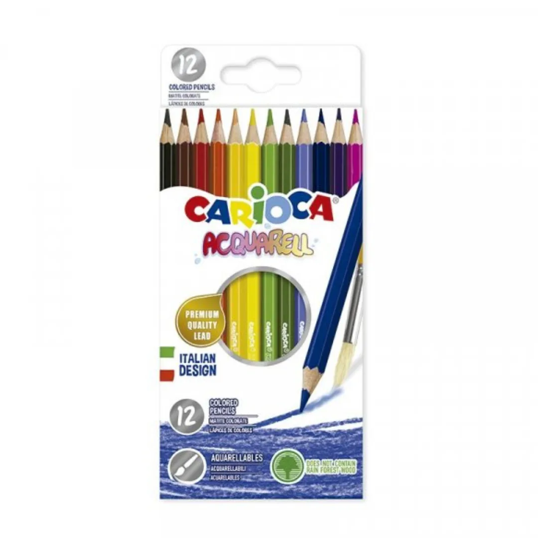 Colores Acuarelables x12 - Carioca