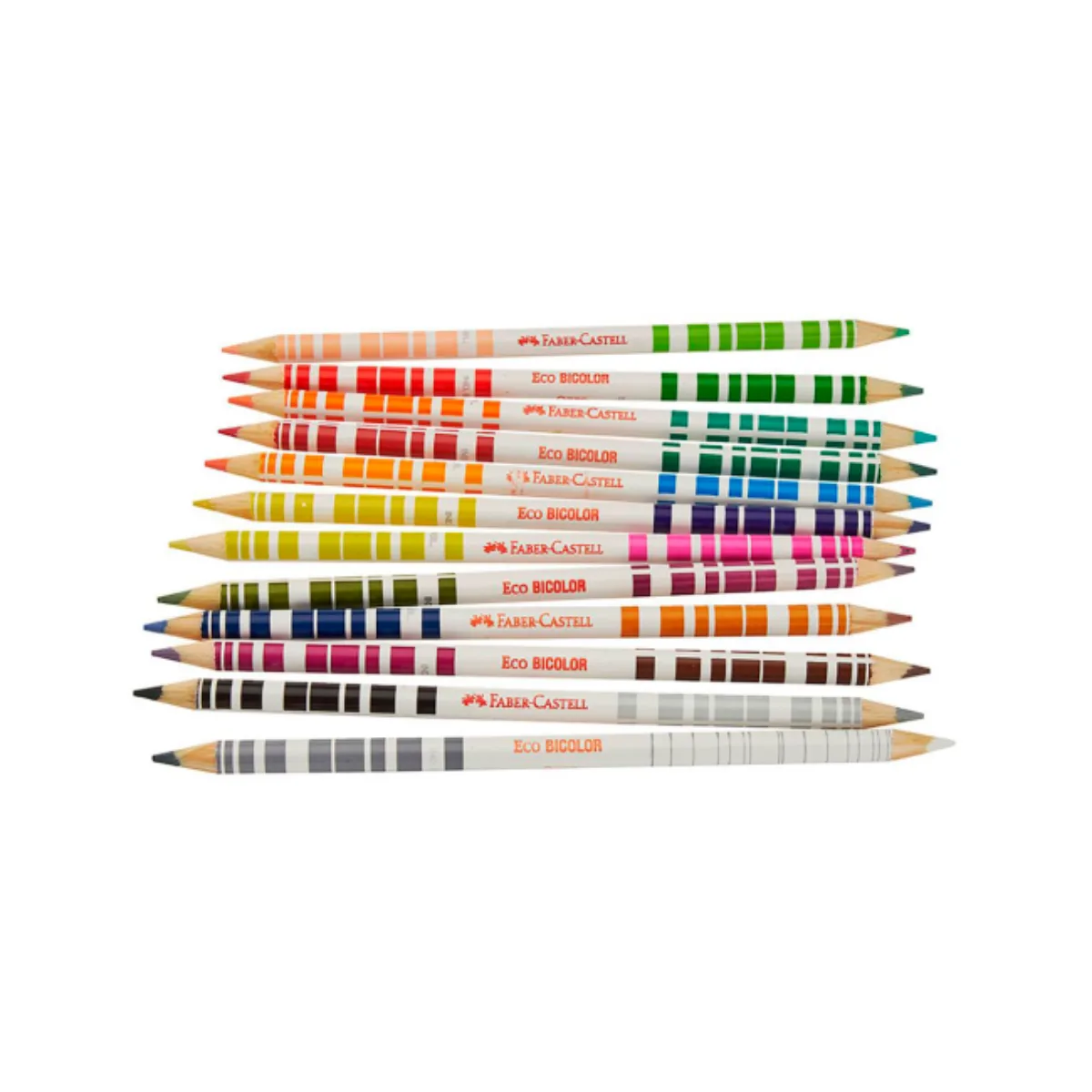 Colores Faber Castell 2 En 1 Bicolor x12