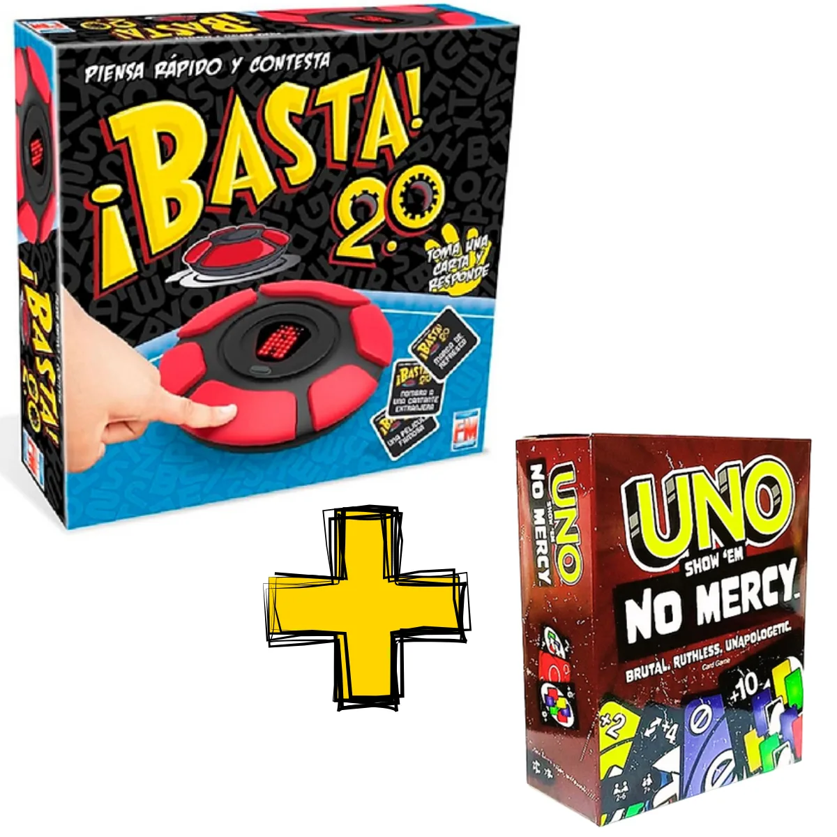 Combo Basta 2.0 + UNO No Mercy
