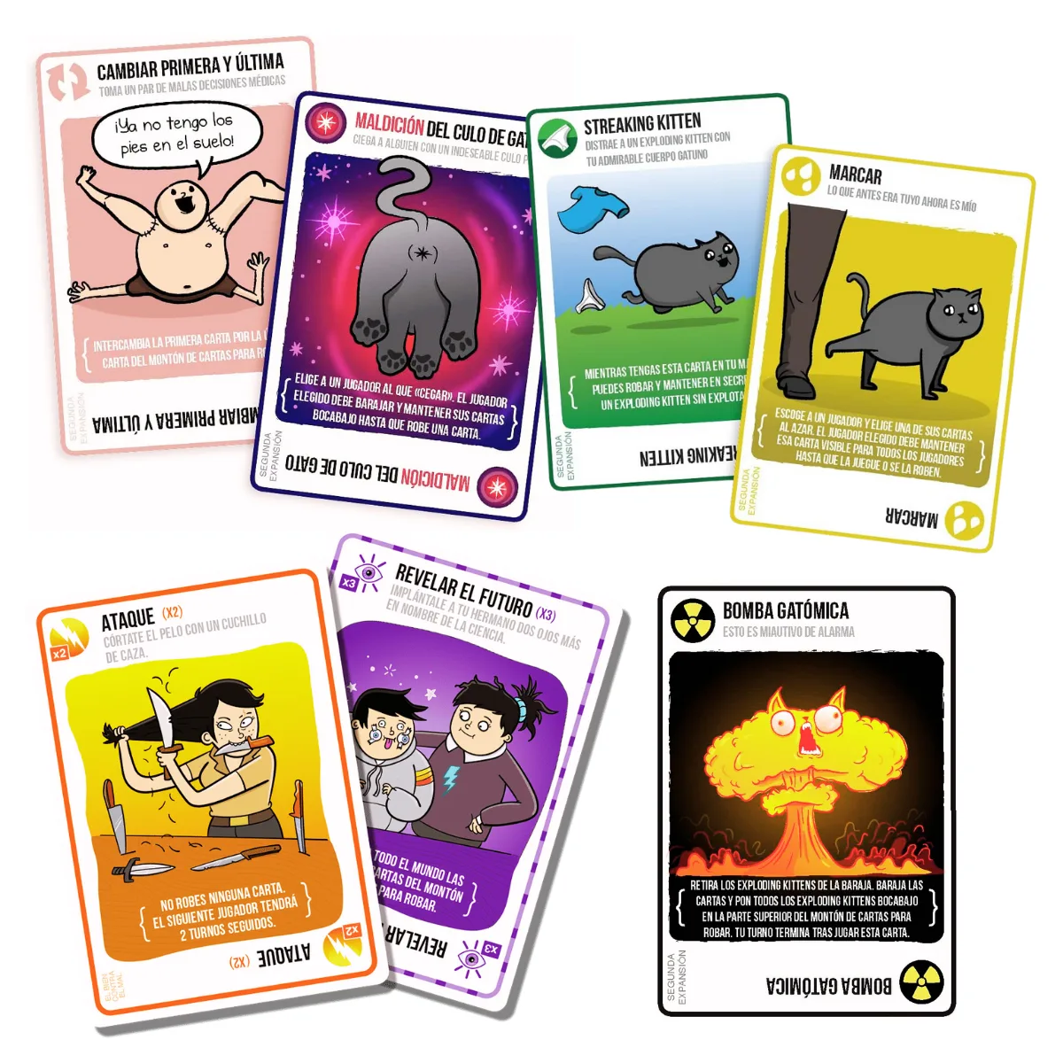 Combo Exploding Kittens + Streaking Kittens 2