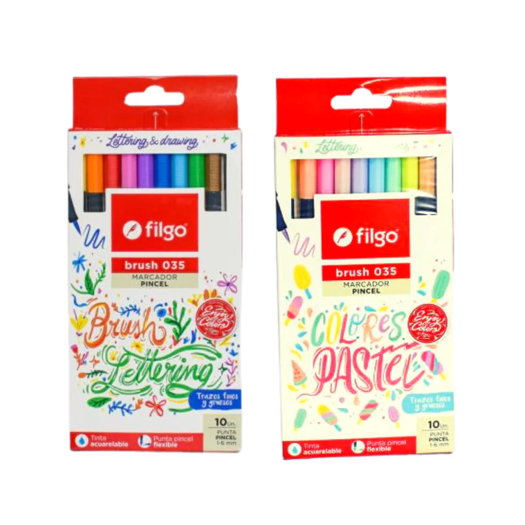 Combo Lettering: Libro y Marcadores 3