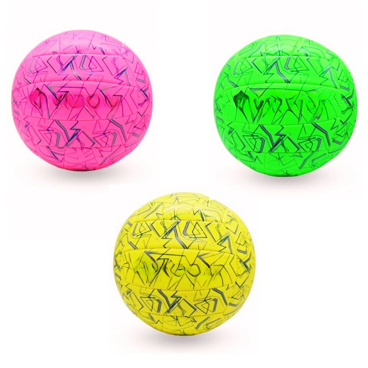 Combo Red de Voley Profesional con Pelota Fluo