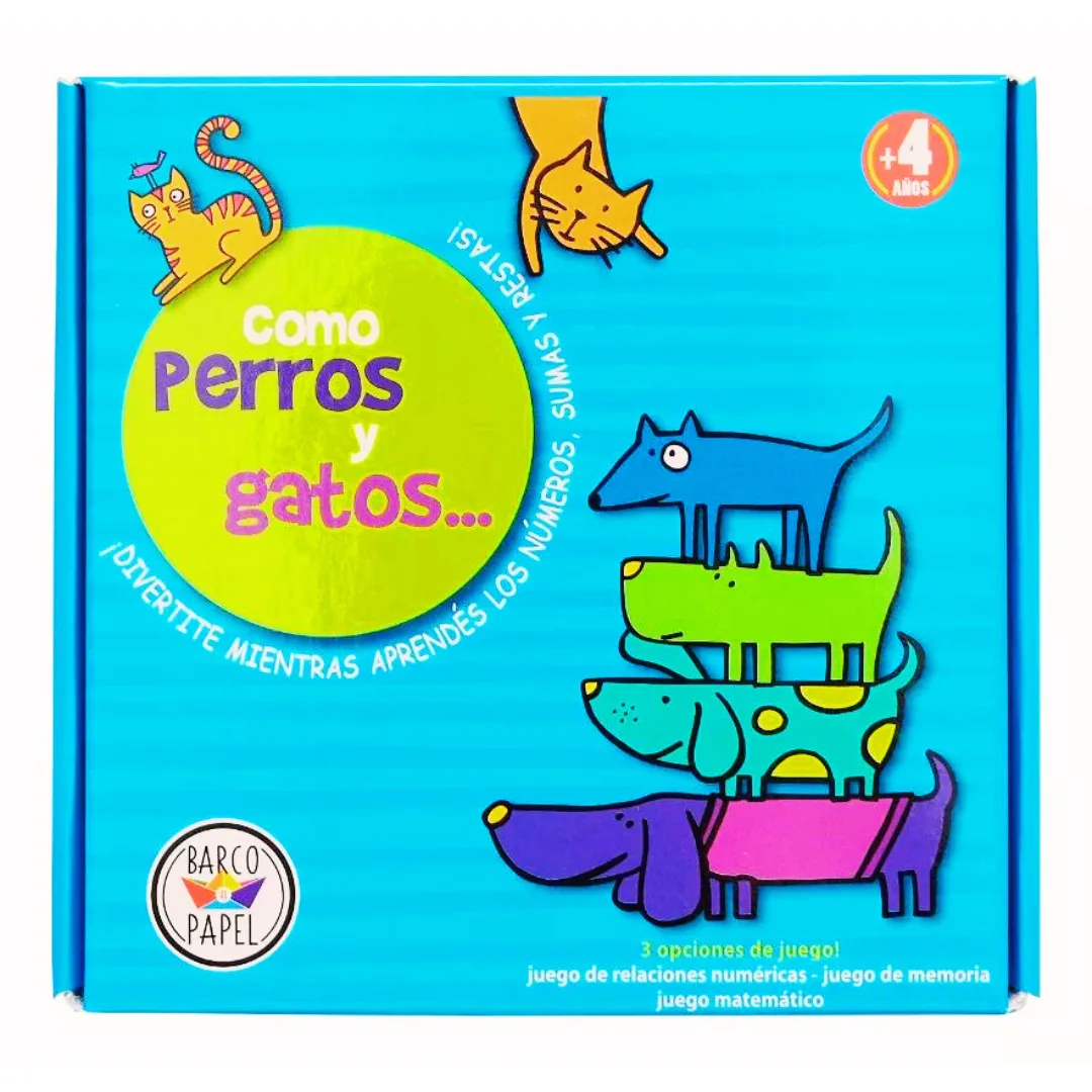 Como perros y gatos - Barco de papel