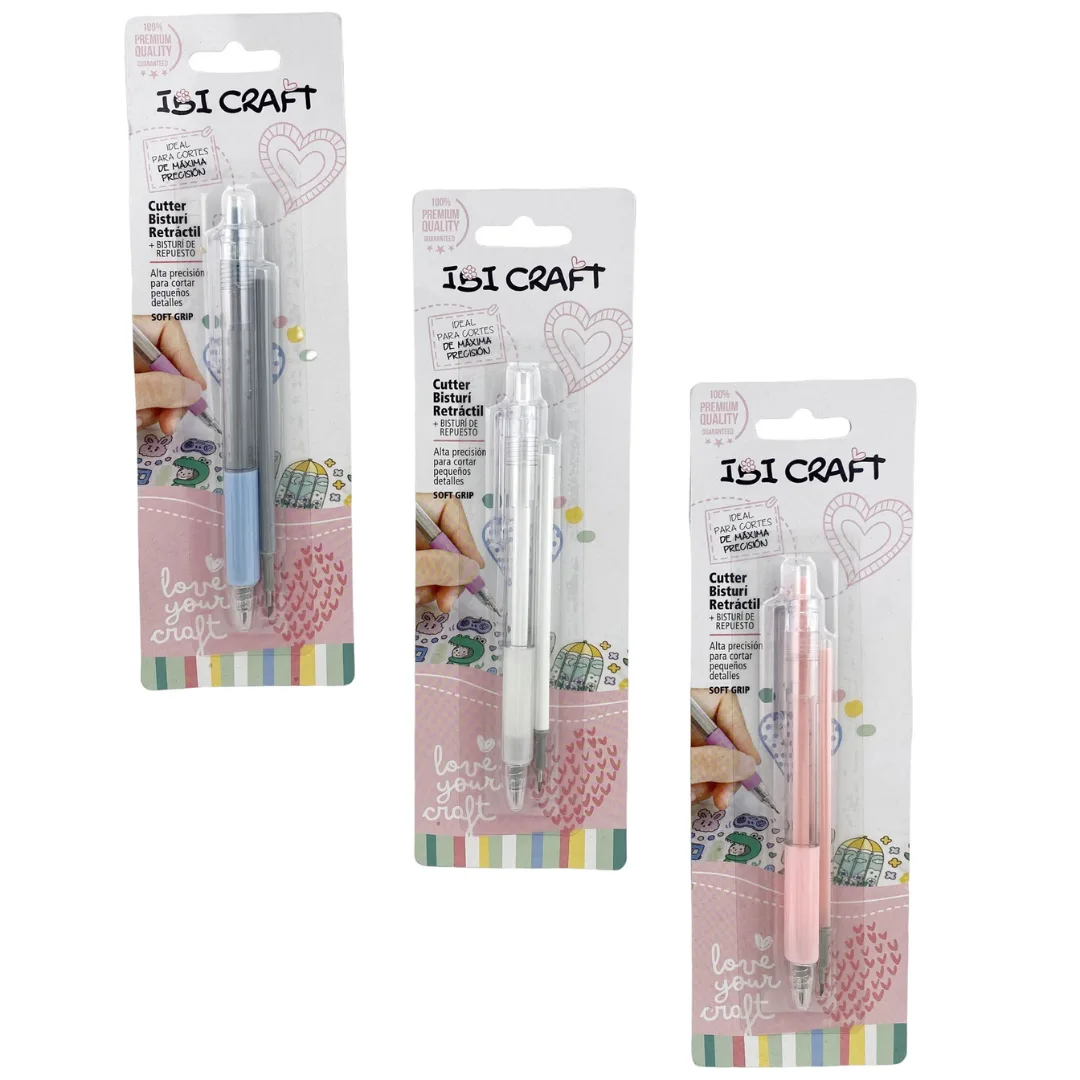 Cortante de Precision Bisturi Retractil - Ibi Craft