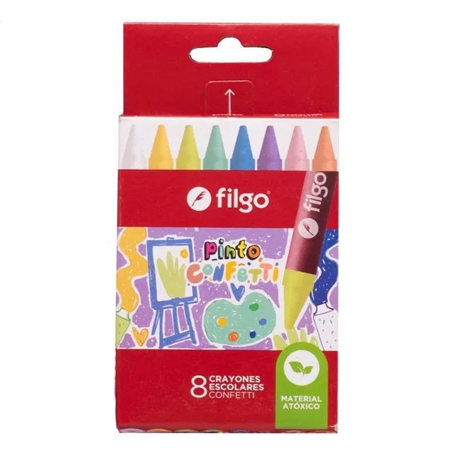 Crayolas Confetti x8 - Filgo