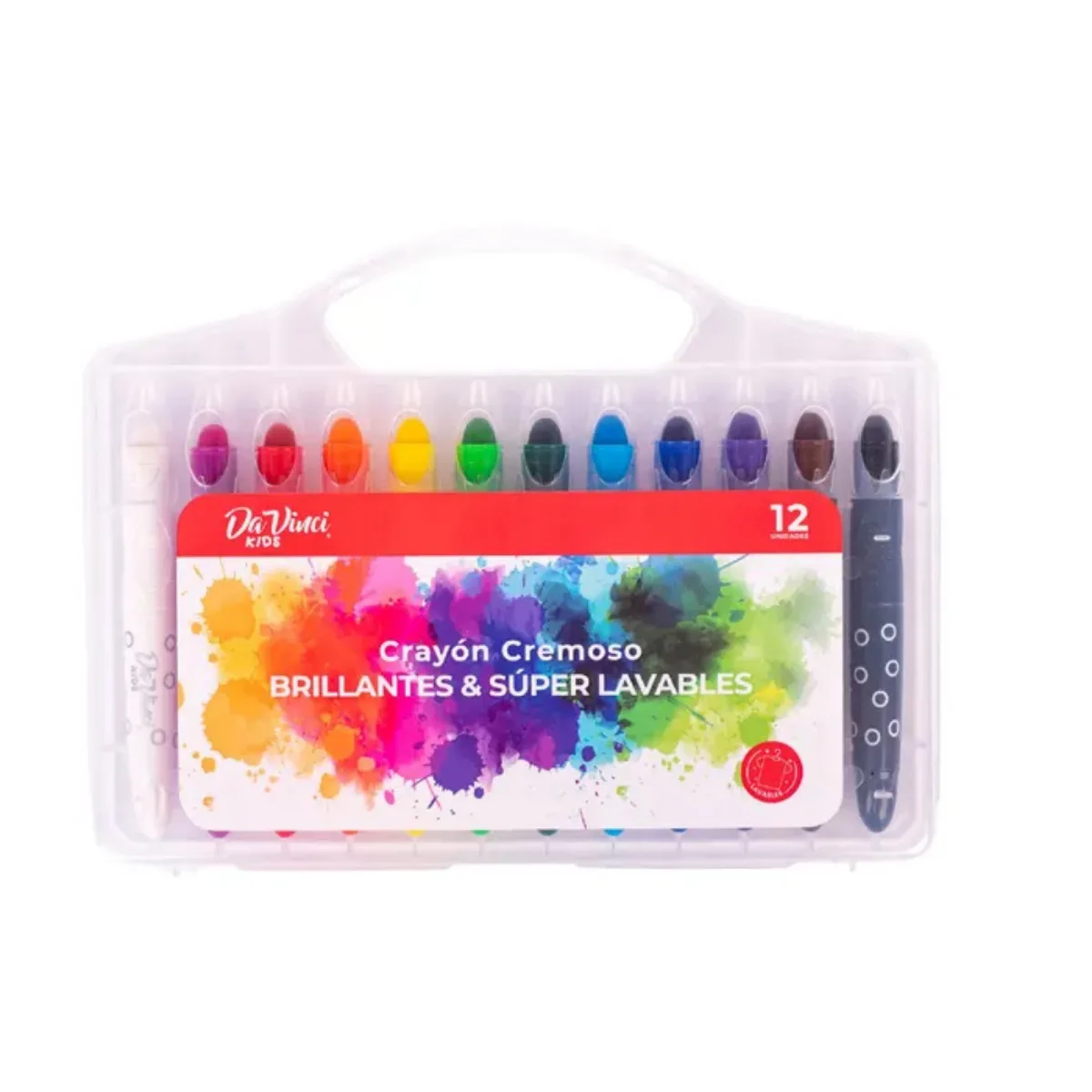 Crayon Lavable x12 colores - DaVinci