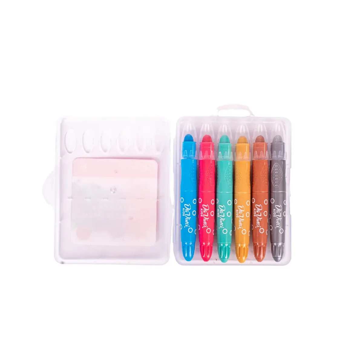 Crayon Lavable x6 colores Metalizados- DaVinci